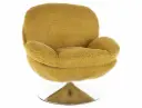 Fauteuil pivotant d'inspiration rétro Brigitte