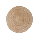 Tapis Bombay rond en jute 90 cm