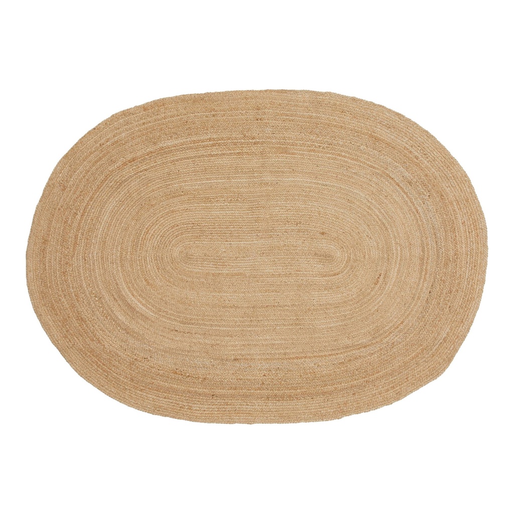 Tapis Bombay en jute ovale