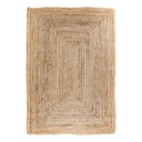 Tapis Bombay rectangulaire en jute