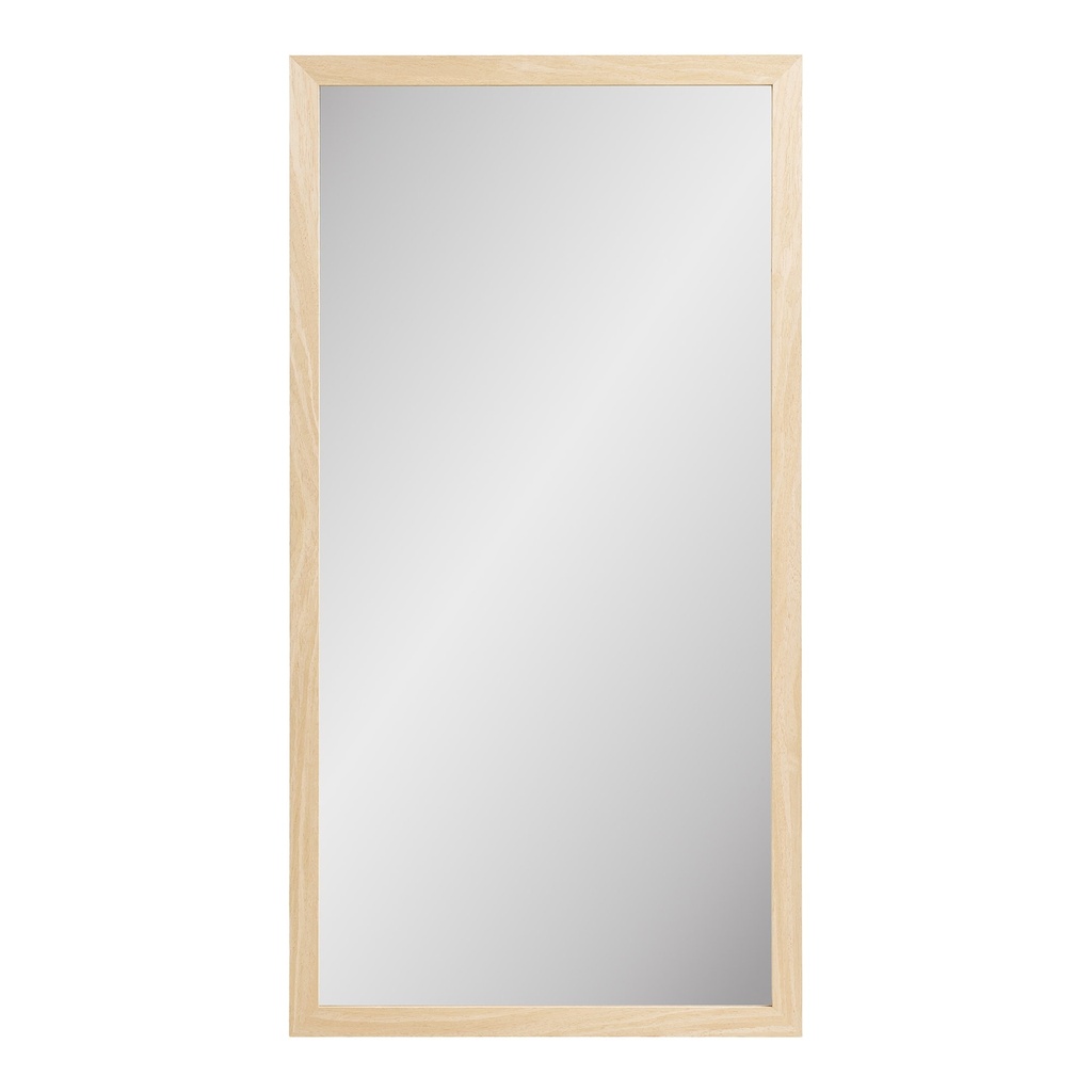 Miroir mural Scottsdale géométrique en bois