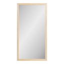 Miroir mural Scottsdale géométrique en bois