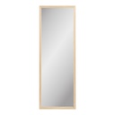 Miroir mural Scottsdale en bois naturel 