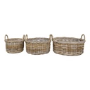 Paniers Kuta - lot de 3