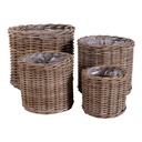 Paniers Bogor - lot de 4