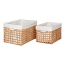 Paniers Bustelo - lot de 2 