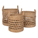 Paniers Balok en fibres marines - lot de 3 