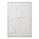 Décoration murale en relief Madeline - 90x60 cm