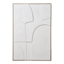 Décoration murale en relief Madeline - 90x60 cm