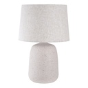 Lampe de table en fibre d'argile Croft