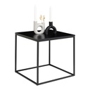 Table d'appoint Vita carrée noire