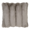 Coussin en fausse fourrure