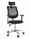 Chaise de bureau ergonomique avec piètement en métal Q-118R