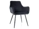 Fauteuil en velours Apple