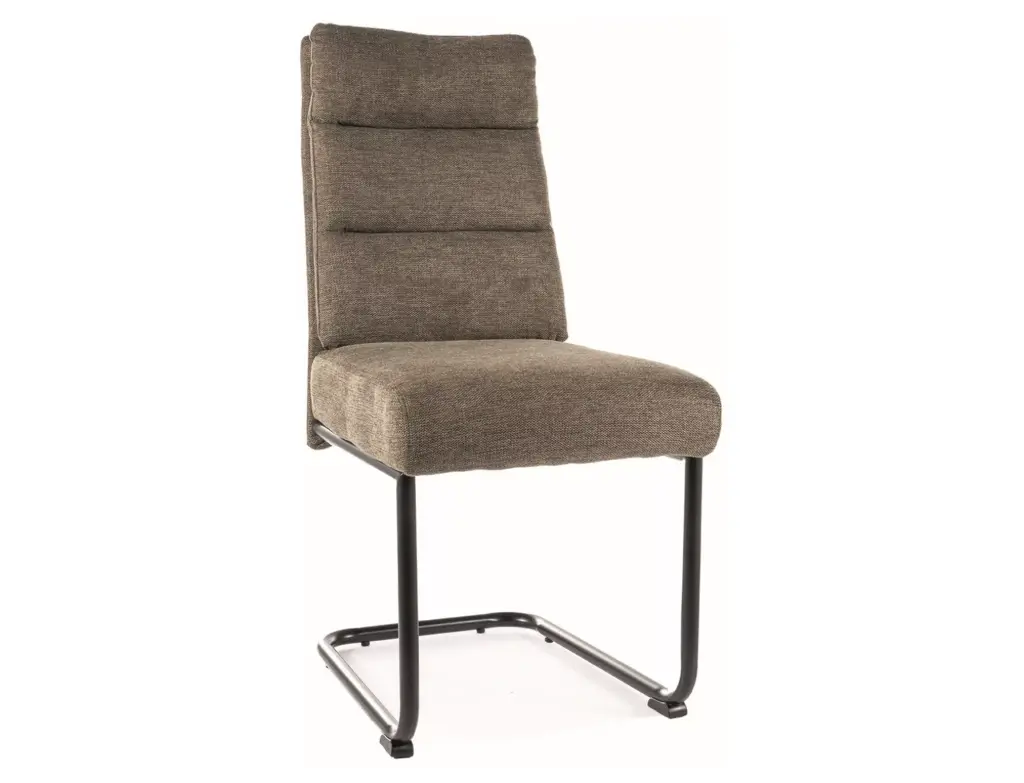 Chaise cantilever Berry en tissu