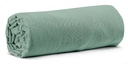 Drap housse Calita Sauge 180x200 bonnet 30 cm