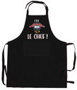 Tablier de cuisine Le chef coton recyclé