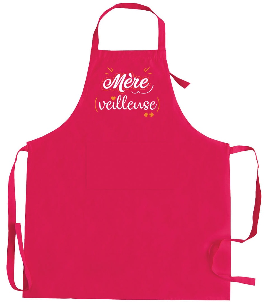 Tablier de cuisine Mère-veilleuse coton recyclé