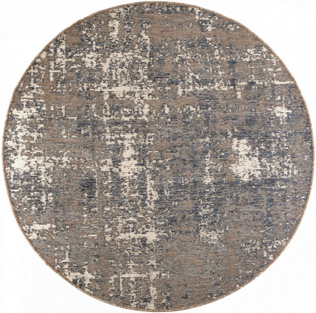 Tapis Catania 2 outdoor Gris Diamètre 160 cm