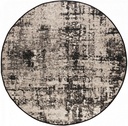 Tapis Catania 2 outdoor Noir Diamètre 160 cm