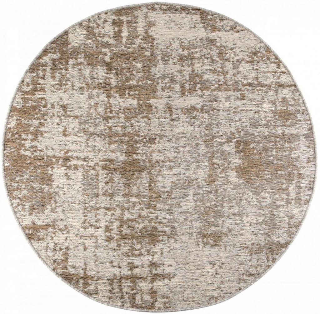 Tapis Catania 2 outdoor Naturel Diamètre 160 cm