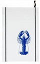 Torchon Homard Bleu mécano