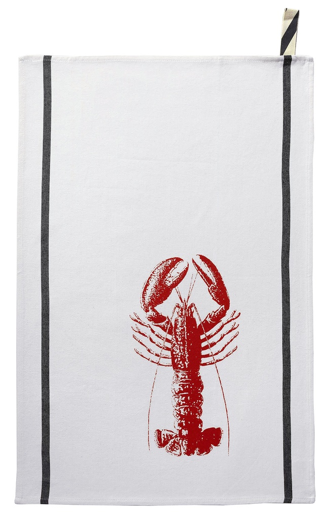 Torchon Homard Rouge Corail