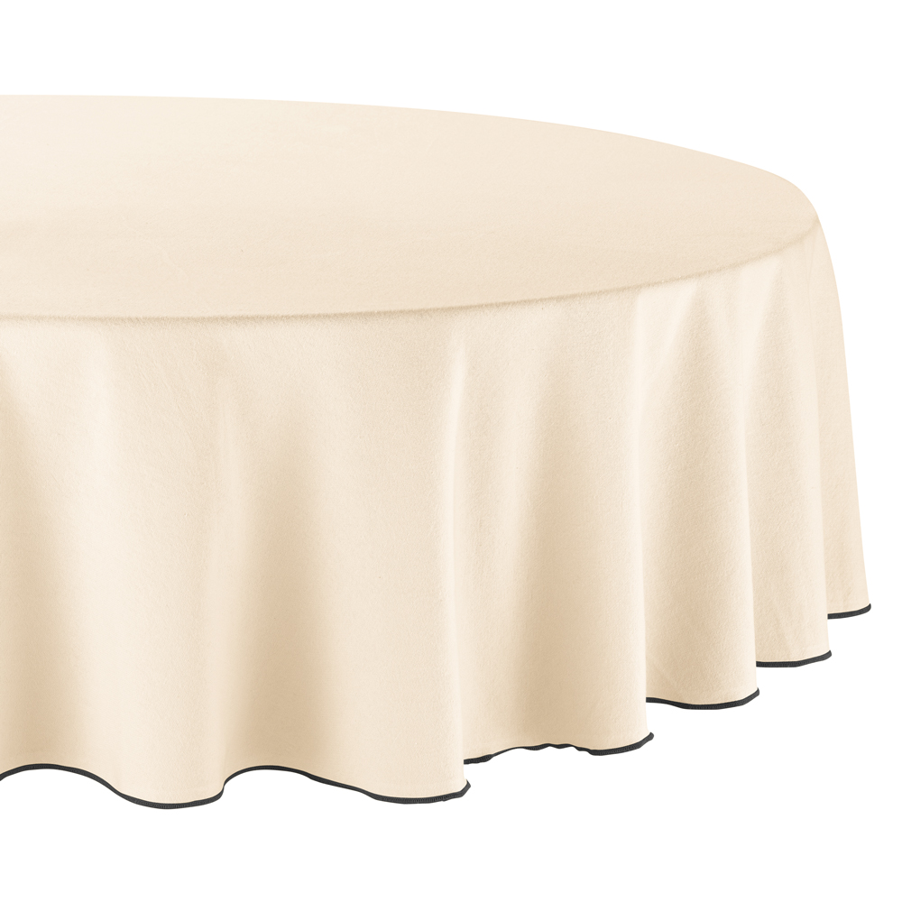 Nappe Grace ronde coton recyclé