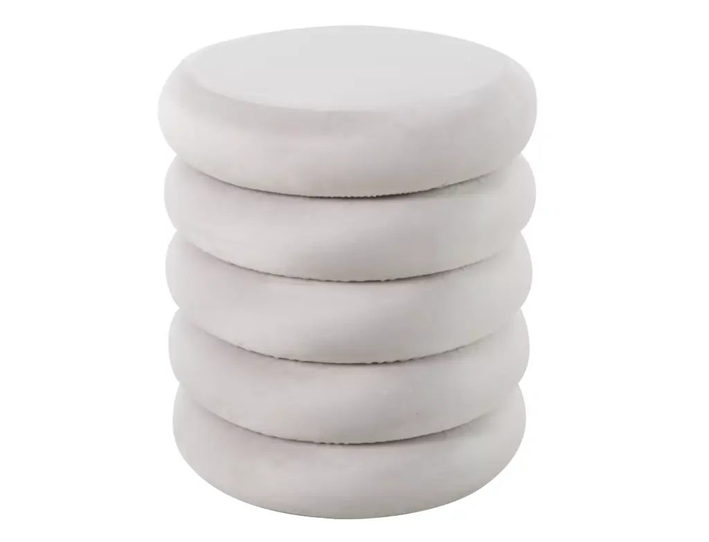 Pouf avec rangement intégré pour intérieur Calvi en velours