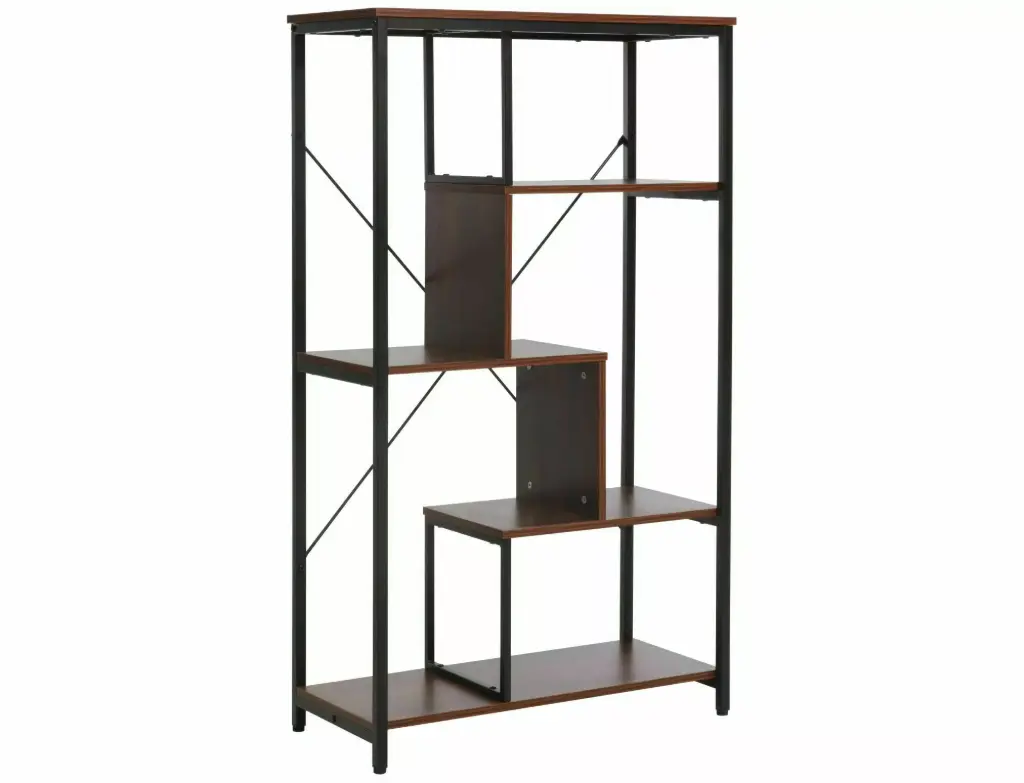 Bibliothèque à étagères géométriques Net B