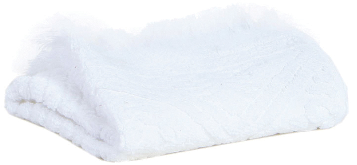 Serviette de toilette Zoé en coton jacquard
