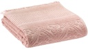 Serviette de douche Zoé en éponge jacquard