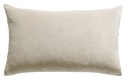 Coussin uni Elise Grège