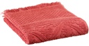 Serviette de toilette Zoé en coton jacquard