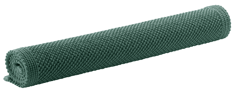 Tapis de bain uni Etia Fougère
