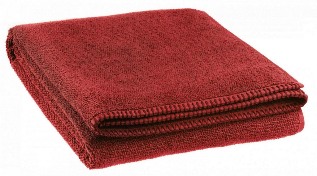 Serviette de douche Bora Géranium en coton