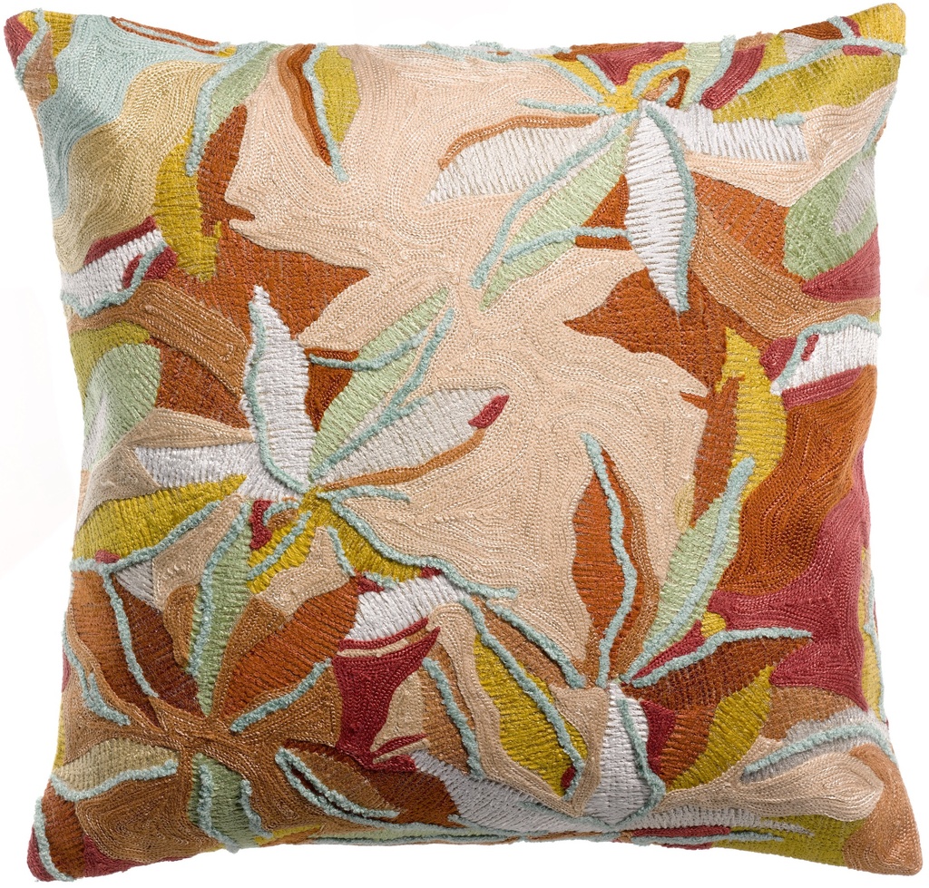 Coussin brodé Alina Dragée