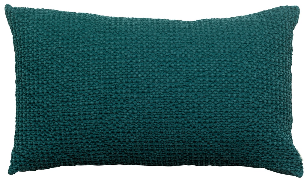 Coussin recyclé Maia Pétrole