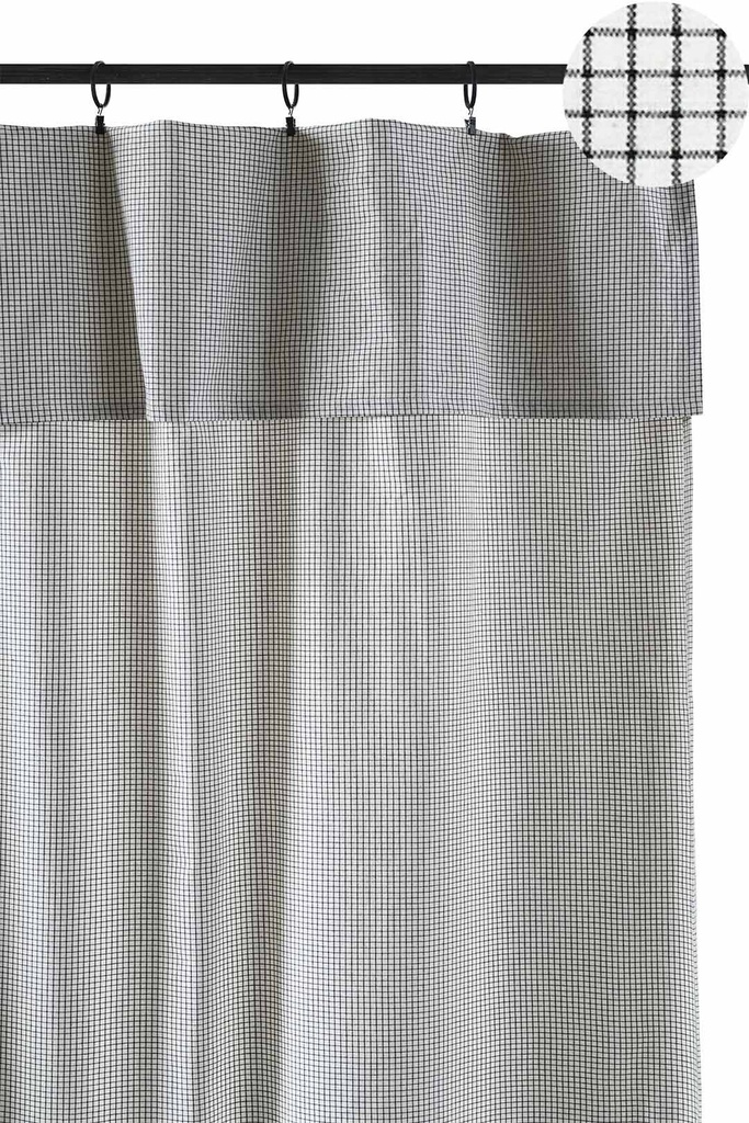 Rideau en coton bio