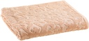 Serviette de douche Gilda Aubépine en éponge jacquard