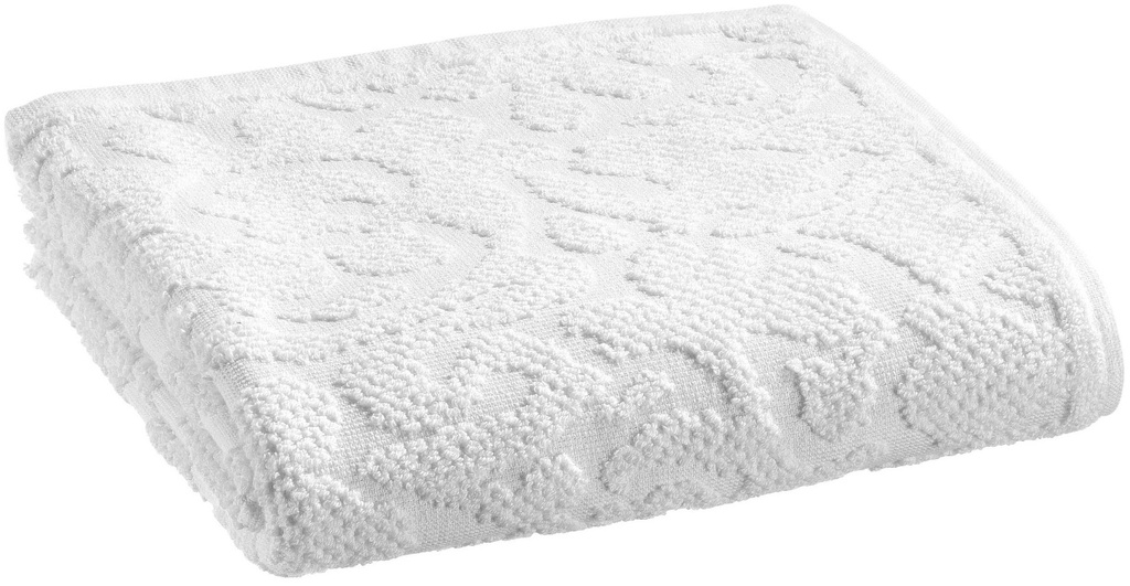 Serviette de toilette Gilda en coton jacquard
