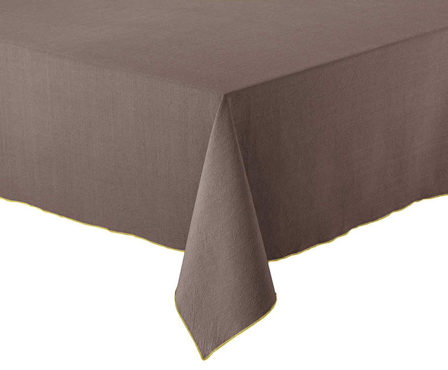 Nappe Grace Café coton recyclé