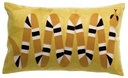 Coussin brodé Yoka