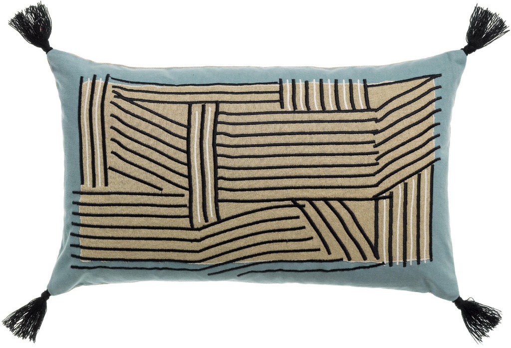 Coussin brodé Kori