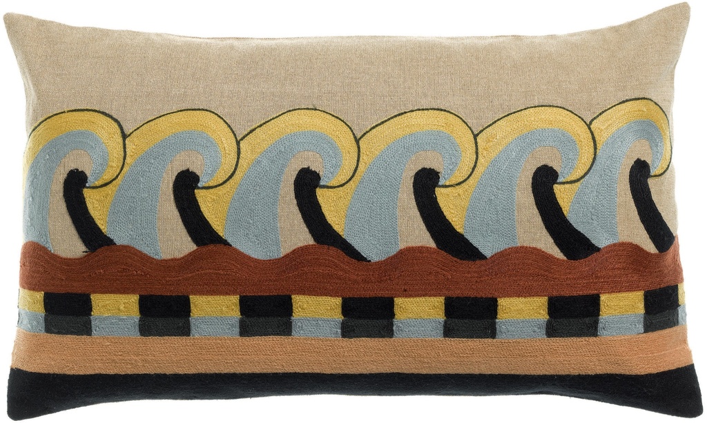 Coussin brodé Adria