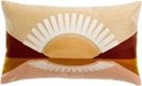 Coussin brodé Eol