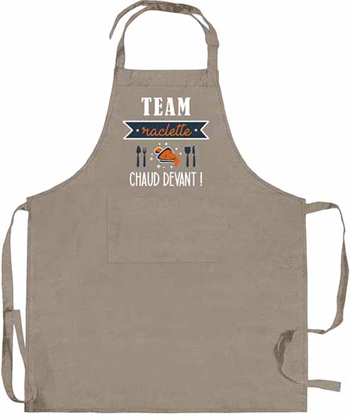 Tablier de cuisine Team Raclette