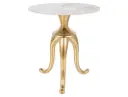Table basse design Snake en céramique et acier inoxydable