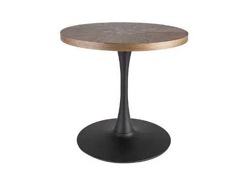 [AMADEOORCFI80] Table à manger ronde Amadeo