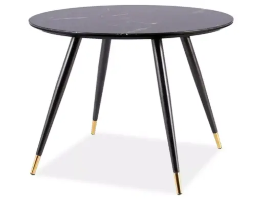 [CYRYLCCFI100] Table ronde 4 personnes Cyryl II imitation pierre